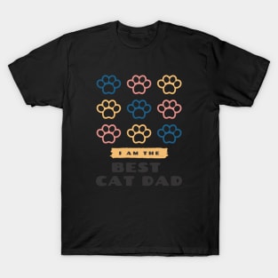 BTS CAT DAD EVER T-Shirt